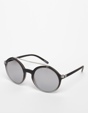 Image 1 of ASOS Round Sungl...