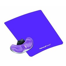 Fellowes Gliding Palm Support with Microban Protection, and Mouse Pad