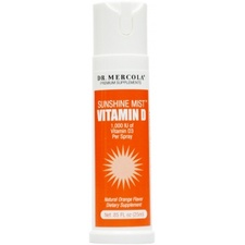 Dr. Mercola Sunshine Mist Vitamin D 6000 IU .85 fl oz (25 mL)