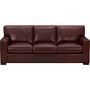 Axis II Leather 3-Seat Sofa...