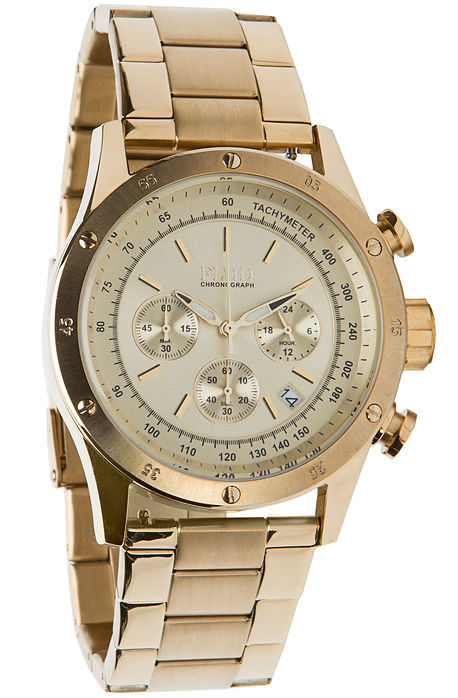 The Frost Watch in Gold Lin...
