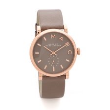 Marc by Marc Jacobs Leather Baker Watch