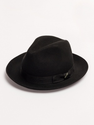 Black Fedora by Brooklyn Ha...