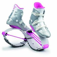Kangoo Jumps KJ-XR3, White and Pink, Small Womens 4, 5, 6 Mens size 3,4,5