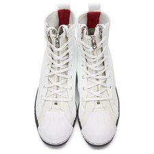 Fancy - White Neoprene Zipper Star Adidas Edition by Yohji Yamamoto