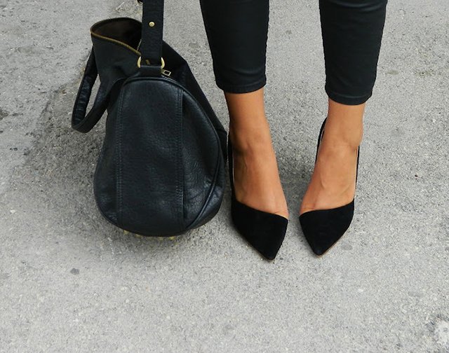 Fancy - Asymmetric Black Su...