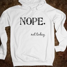 Nope Hoodie | Skreened