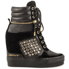 Griffin W Studs - Black Lt Gold, DKNY, 239.99, FREE 2nd Day Shipping!