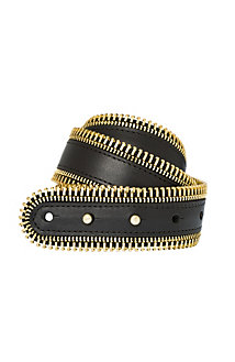 Zipper Trim Belt