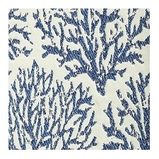 Bella Dura Fabric  Coraline Indigo  (Sold by the Yard) 100% Bella-Dura USA   54"  - My Fabric Connection -  Bella Dura