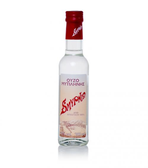 "Smyrnio" ouzo from Mitilin...