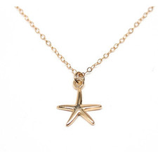 Rachael Ryen - Gold Vermeil Starfish Charm Necklace $55 - Show Pony Boutique