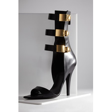Anthony Vaccarello X Versus Three-Buckle Tall Heels - WOMEN - JUST IN - Anthony Vaccarello X Versus