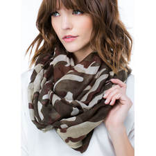 Blending In Camo Infinity Scarf CAMOUFLAGE