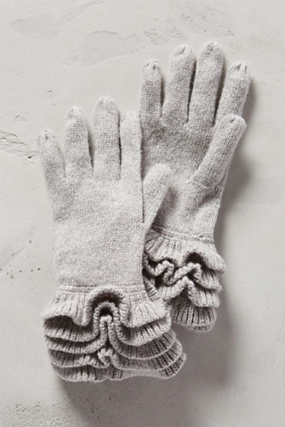 Ruffle Cuff Gloves