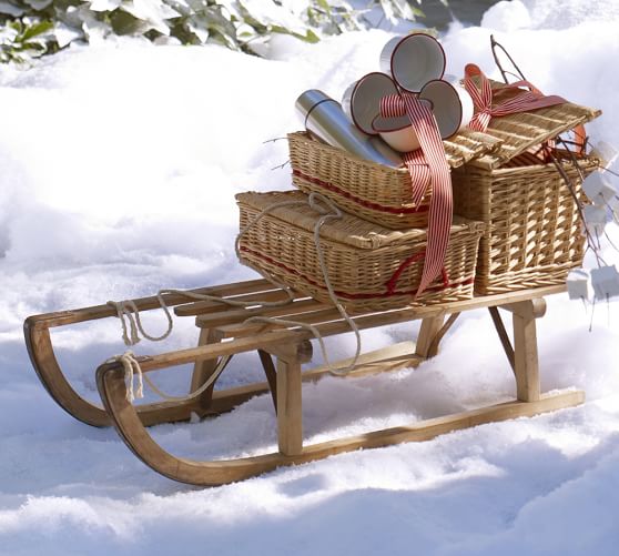PB Found Wood Sled | Potter...