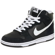 Nike SB Dunk High Pro Shoes Black/White