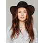 Minnetonka Fold Up Leather Hat at Free People Clothing Boutique
