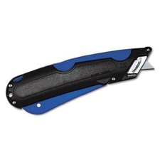 Garvey 091524 Safety Cutter with Holster, Black/Blue
