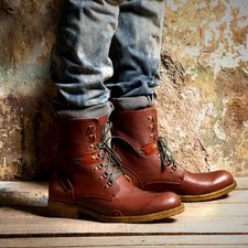 Fancy - Bovine Leather Boot by Umberto Luce