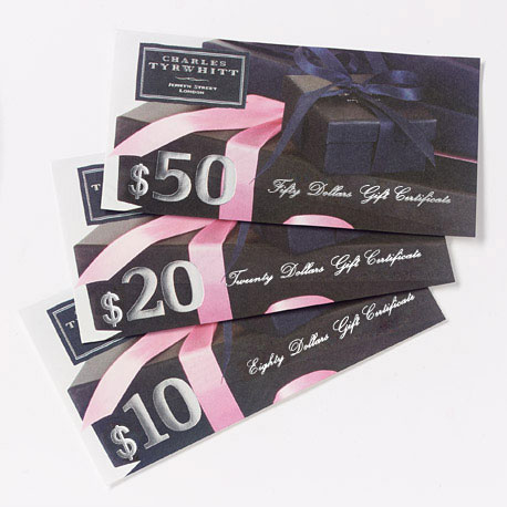 Charles Tyrwhitt Gift Card