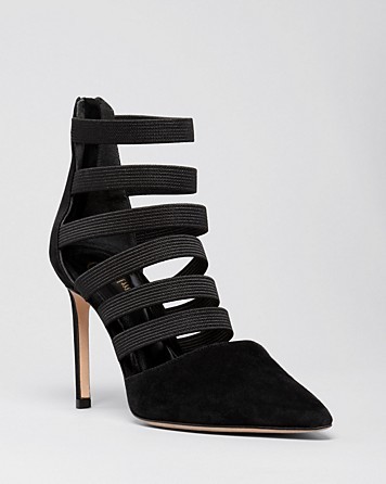 Delman Pointed Toe Pumps - ...
