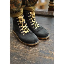 DR. MARTENS BLACK SUEDE HI BOOT UK10