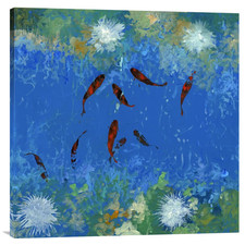 Buy Feng Shui Wall Art Painting Borelli Nove Pesciolini