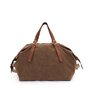 Newquay Waxed Canvas Travel Bag - Spice