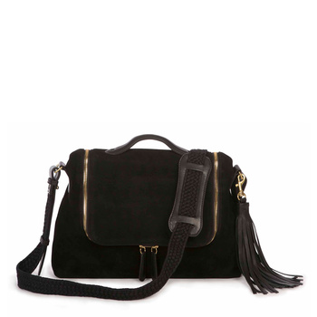 Amberleigh Black Suede iPad...