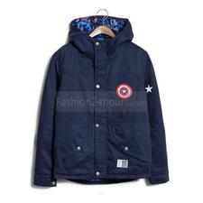  $55 Printed Cotton Hooded Jackets