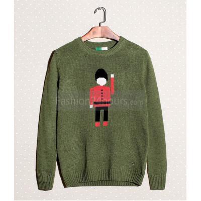 Cartoon Robot Jacquard Pull...