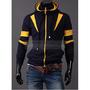 Two-Tone Double-Layered Zipper Hoodies