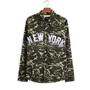 Men's Long Sleeved Cotton Shirt in Camouflage