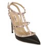 Fancy - 100MM Rockstud Leather Pumps by Valentino