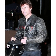 Tom Cruise Enticing Leather Jacket