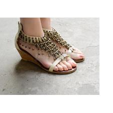 Bohemian Wedge Shoes Open Toe Sandals