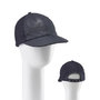 Tracy Watts - B Cap with Metallic Leather - Navy