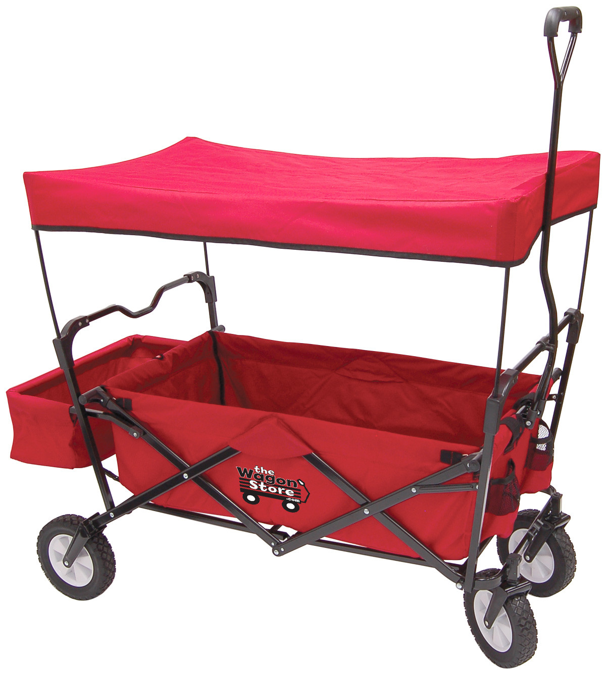 Folding Red Wagon