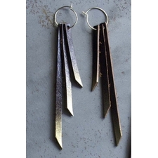 Daly Bird - "Deann"  Brown/Gold 4" $25 - Show Pony Boutique