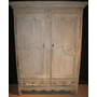Bleached Oak Armoire 
