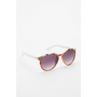 Bleeding Floral Round Sungl...