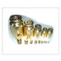 Knob Type Weight Set of 14 Pcs.1Gm. To 100Gms. Made of Brass200Gms. To 2.0Kgs. Cast Iron (Brass Plated)