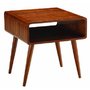 Boraam 33511 Zebra Series Alborg End Table, Honey Oak