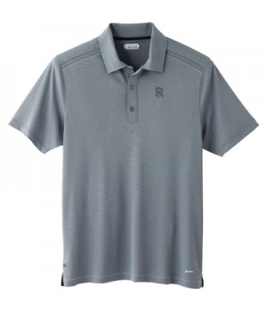 Men's Texured Polo - Deboss...