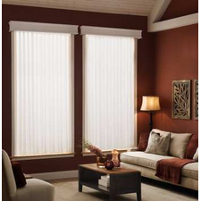 Sheer Vertical Shades Graber. - zebrablinds.ca