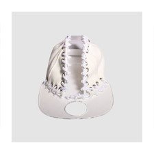 Sasu Kauppi White and See-Through Hat