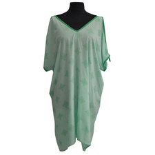 Resort Wear Tie Sleeve Dress V Neck Diamond