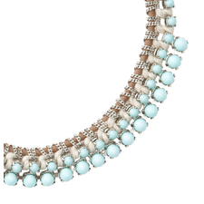 Loft - LOFT Jewelry - Short Cord Wrapped Stone Necklace