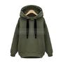Women's Loose Solid Color S...